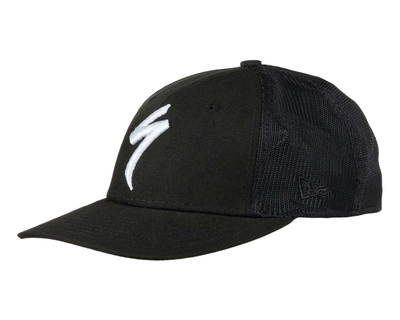 Specialized New Era S-Logo Trucker Hat | black-dove grey