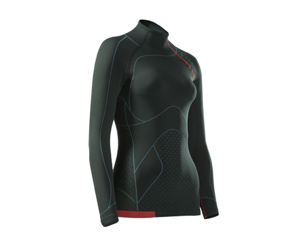 Cube WLS Baselayer cold contitions L/S Blackline | black/grey/red