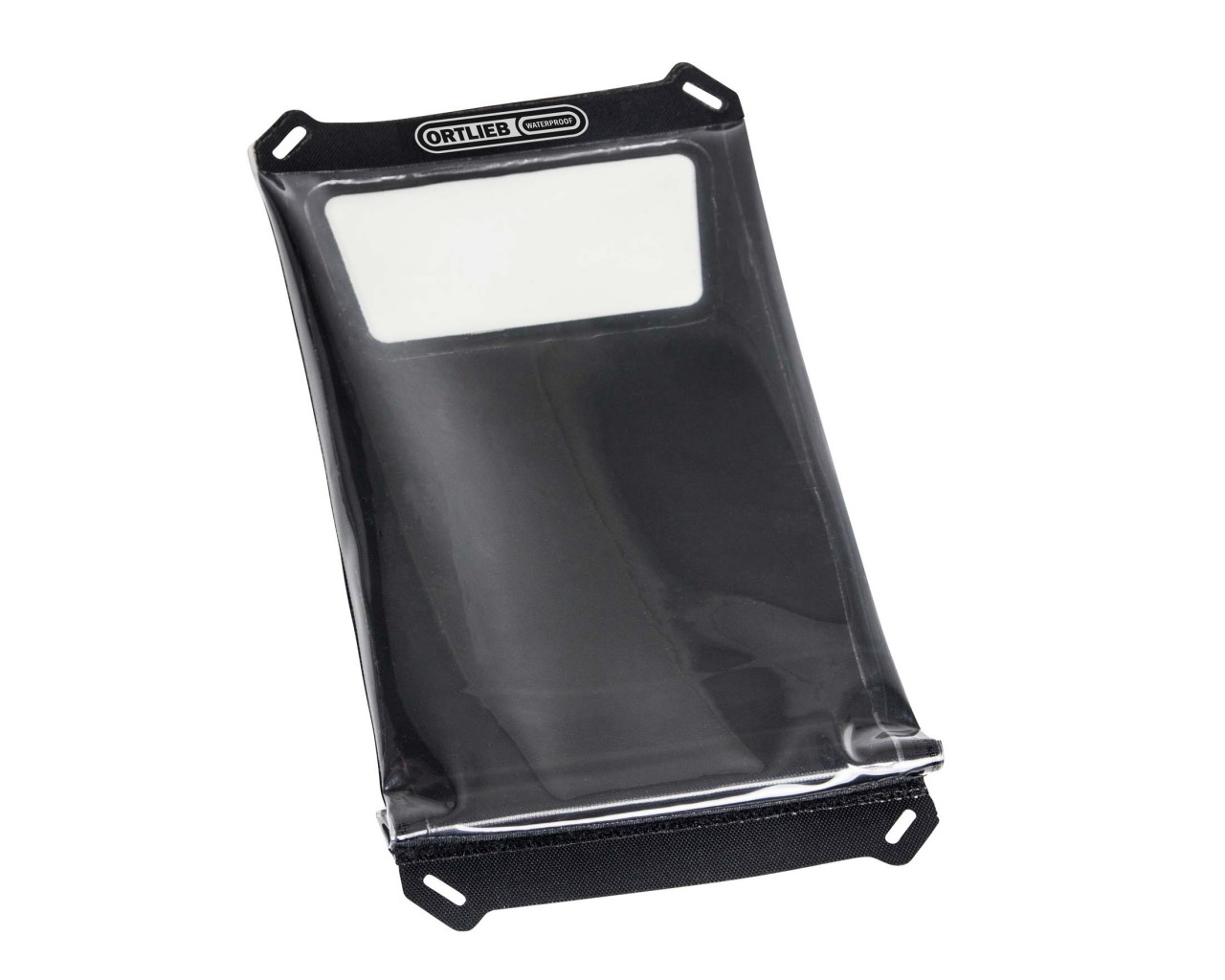 Ortlieb Safe-It für Ultimate, Smartphone-/Tablet-Hülle, PVC-freii -Größe L | transparent-schwarz