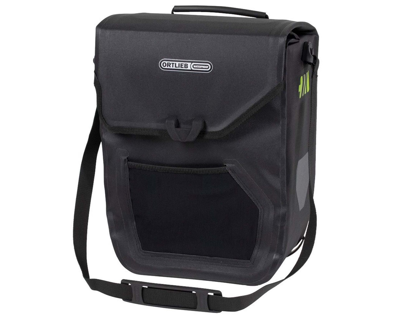 Ortlieb E-Mate QL2.1 wasserdichte Fahrradtasche (Einzeltasche) PVC-frei | black