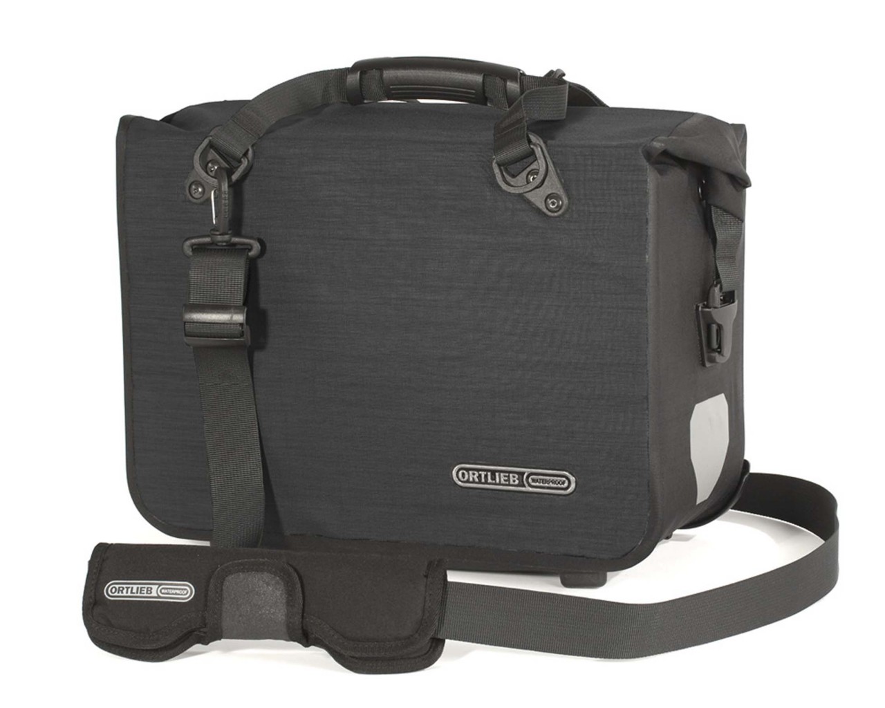 Ortlieb Office-Bag QL2.1 waterproof business bag (single bag) PVC-free - size M | black