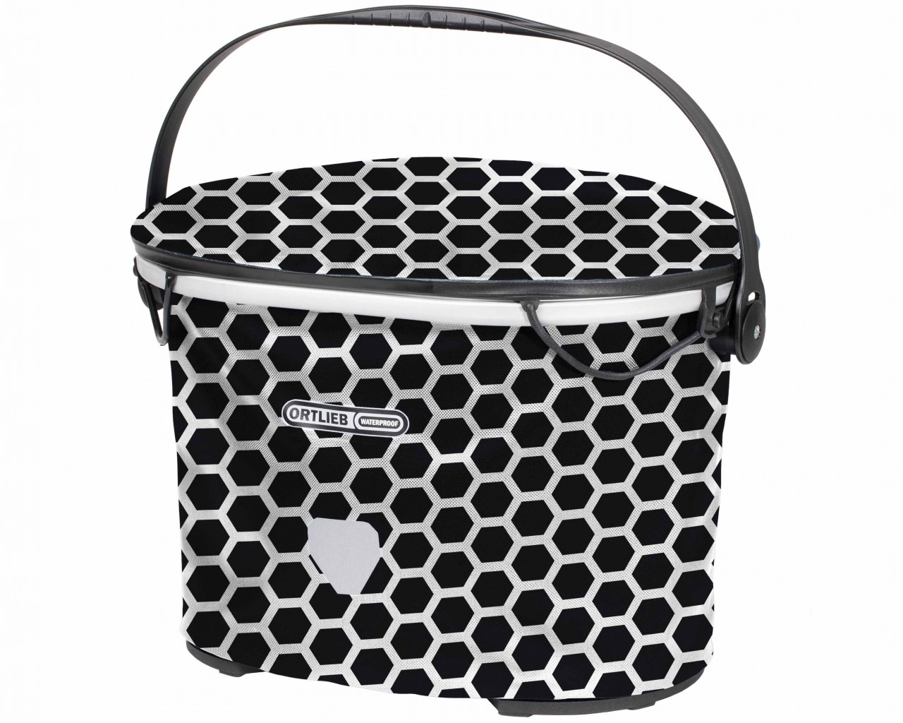 Ortlieb Up-Town Design waterproof Bicycle basket without Mounting Set PVC free | honeycomb
