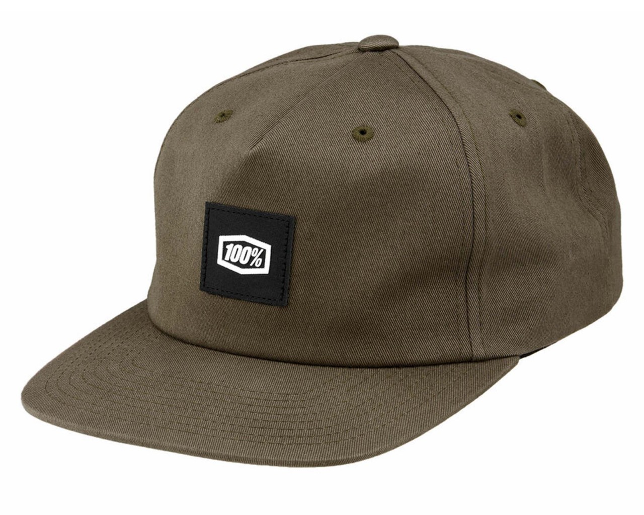 100% Lincoln Snapback Hat | Brindle