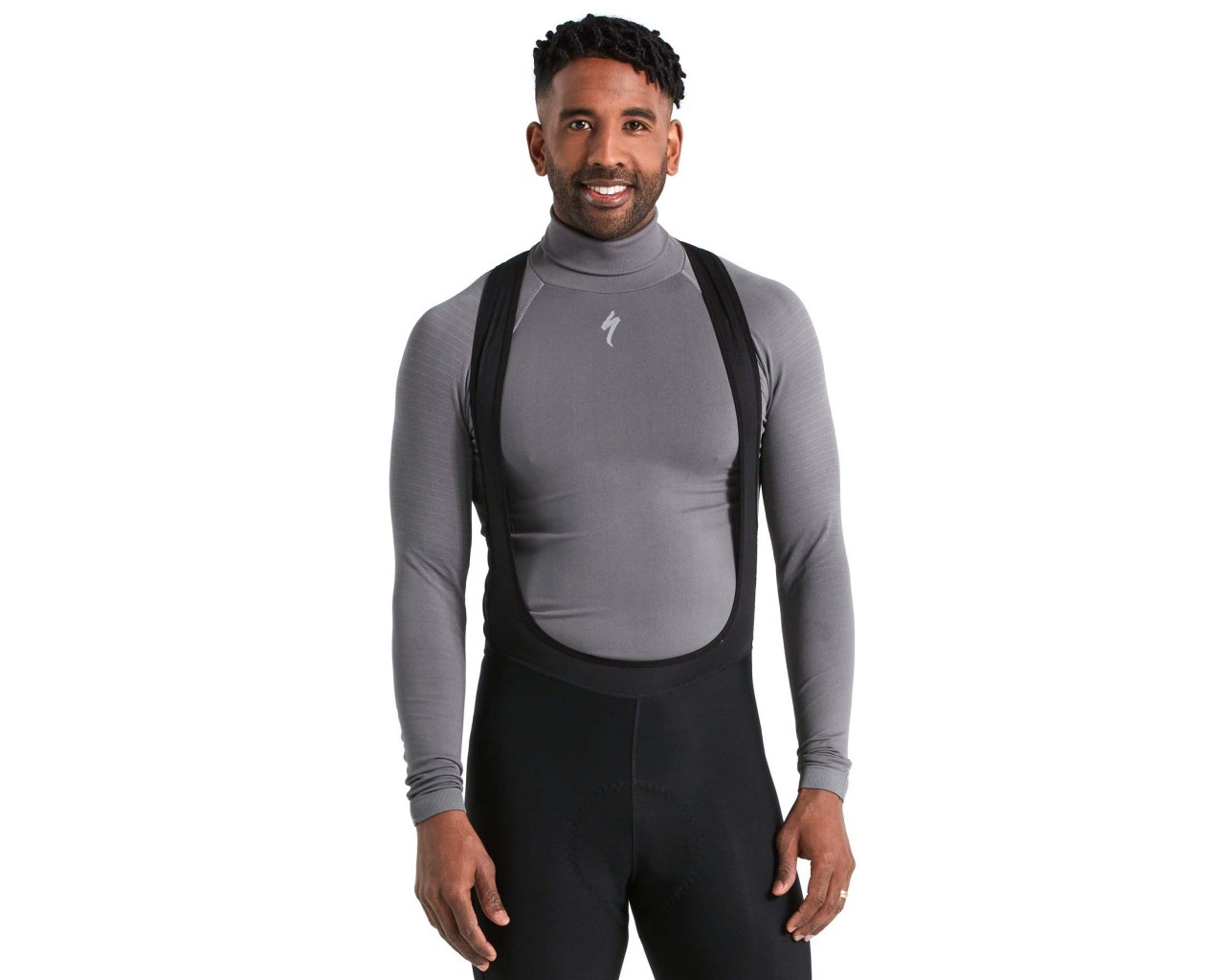 Specialized Seamless Roll Neck Baselayer long sleeve | grey