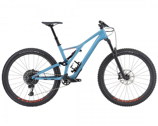 Specialized Stumpjumper Expert Carbon 29 - MTB Fully 2019 | gloss-storm grey-rocket red