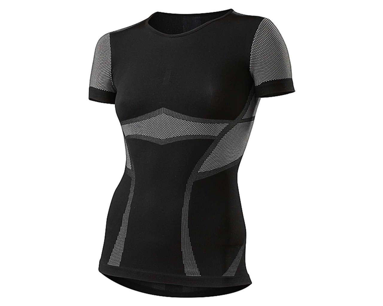 Specialized Womens Engineered Short Sleeve Tech Layer | black