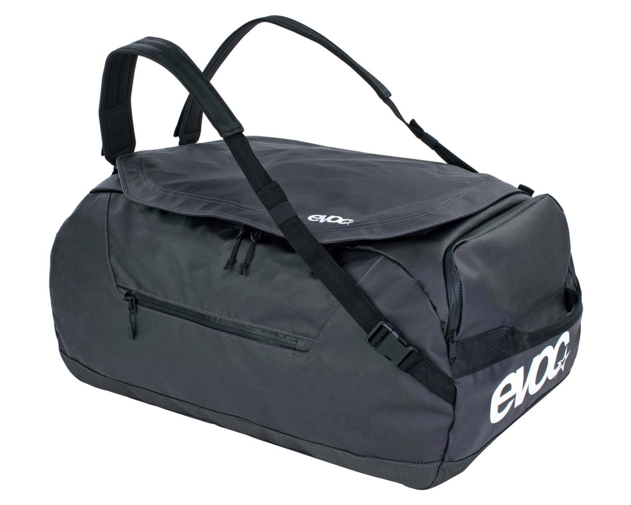 Evoc Duffle Bag 60 litres travelbag/backpack | carbon grey-black
