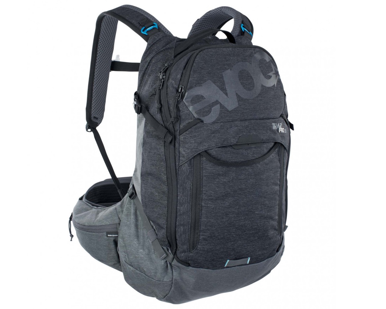 Evoc Trail Pro 26 litres Protector backpack | black-carbon grey