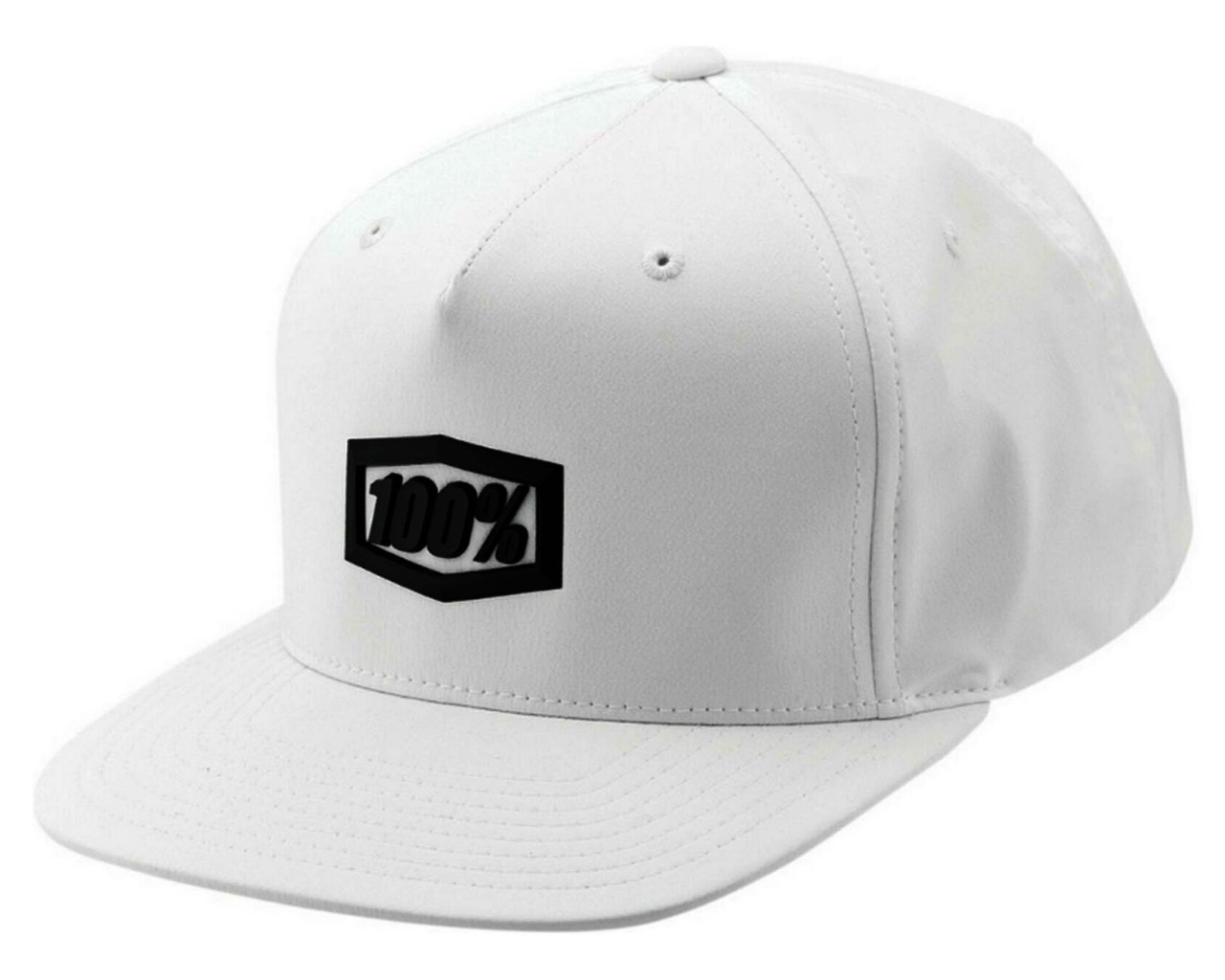 100% Enterprise 2019 Snapback Hat | white