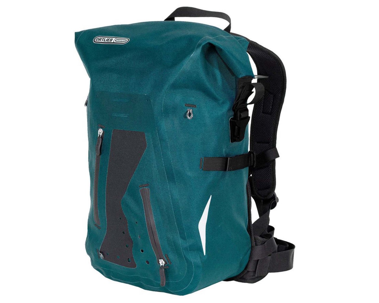 Ortlieb Packman Pro TWO 25 litres waterproof backpack PVC-free | petrol
