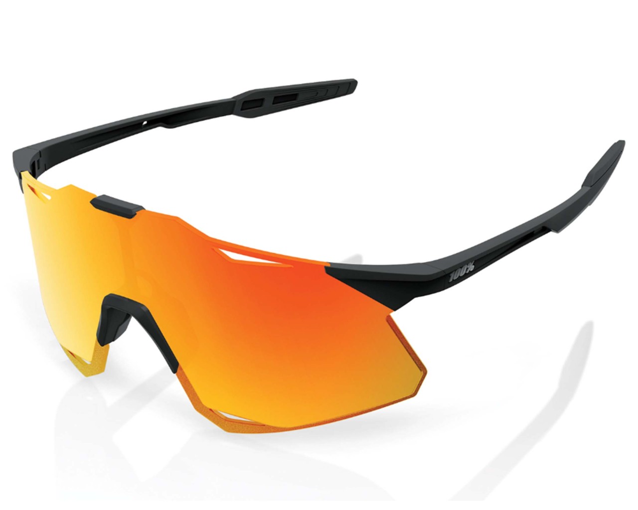 100% Hypercraft - HiPER Lens Sports Sunglasses | matte black