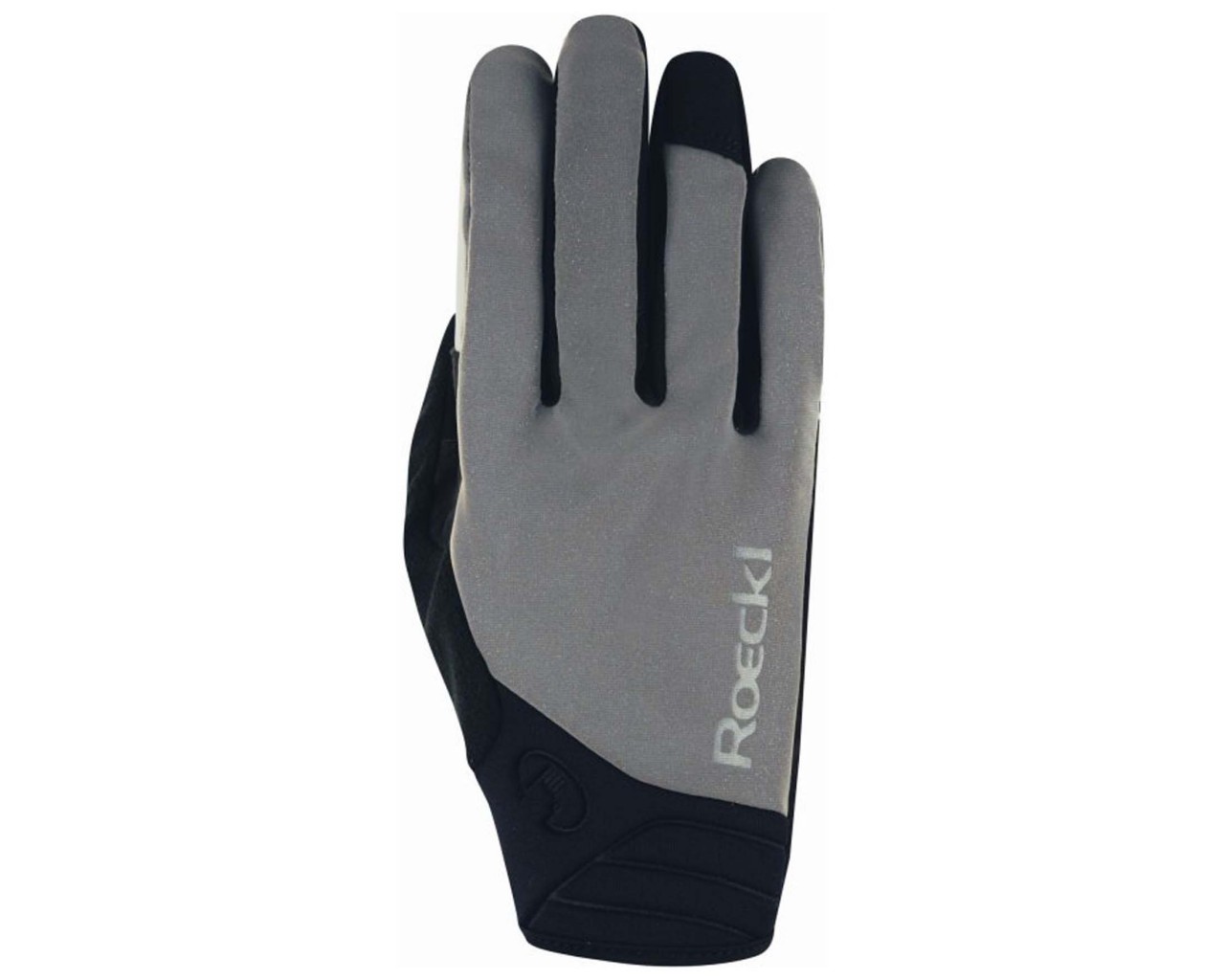 Roeckl Rottedam Gloves long fingers | silver
