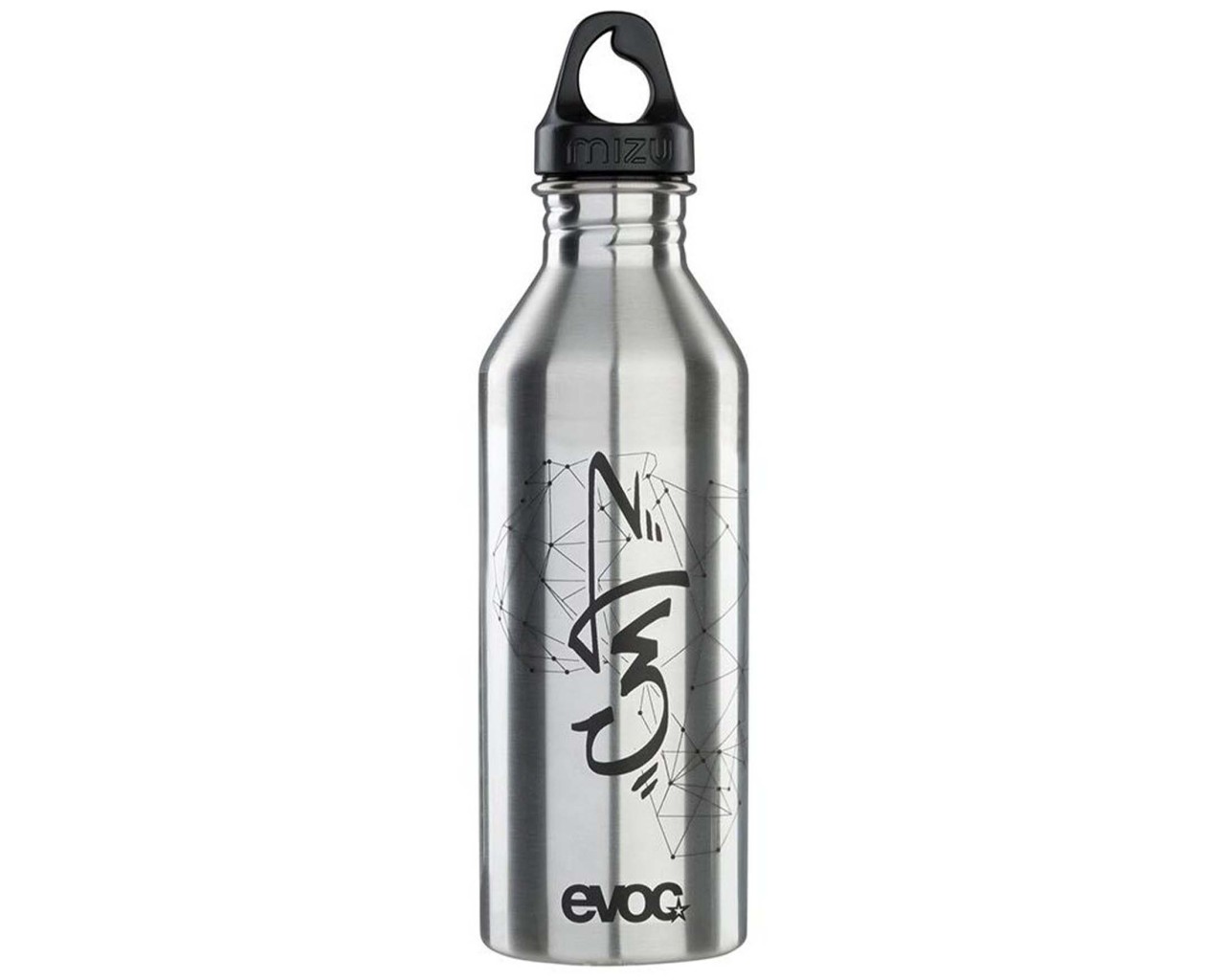 Evoc Stainless Steel Bottle - Reusable Drink Bottle 0,75 litres | silver