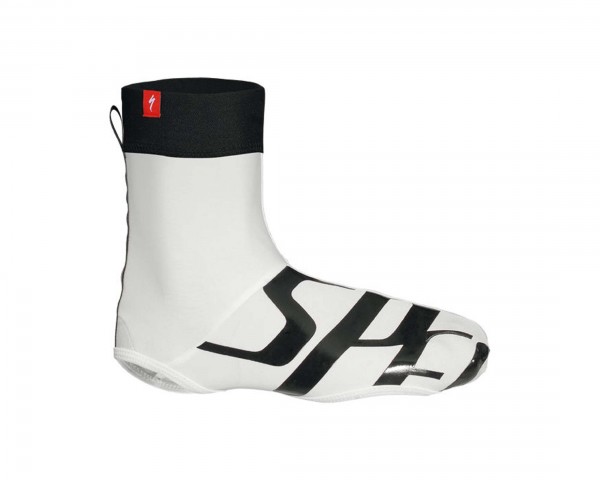 Specialized Wordmark shoe cover | white-black