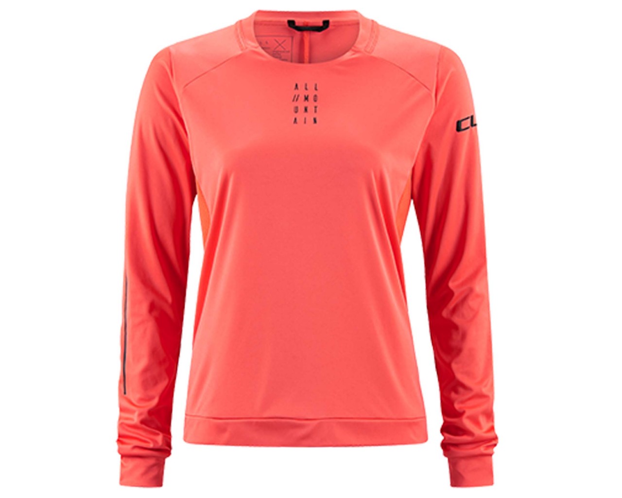 Cube All Mountain WS round-neck longsleeve | coral