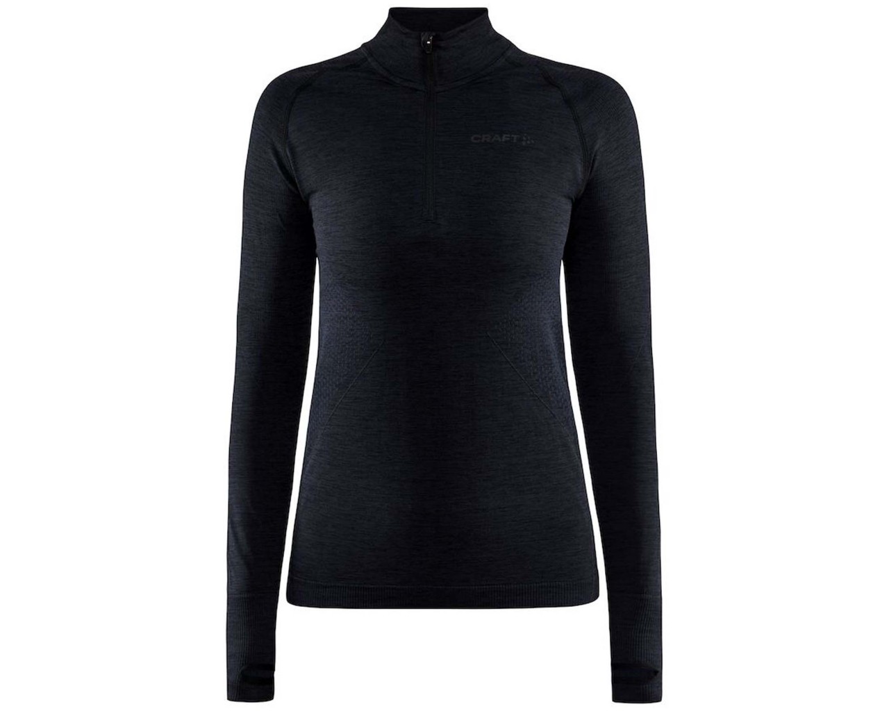 Craft Core Dry Active Comfort HZ Damen Shirt langarm | black