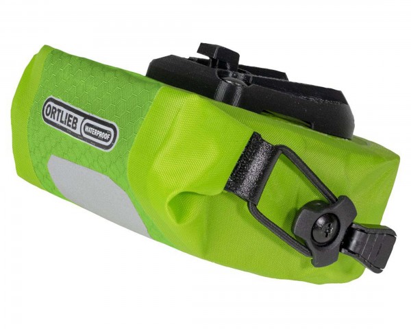 Ortlieb Micro Two waterproof Saddle Bag 0.5 litre PVC-free | light green-lime