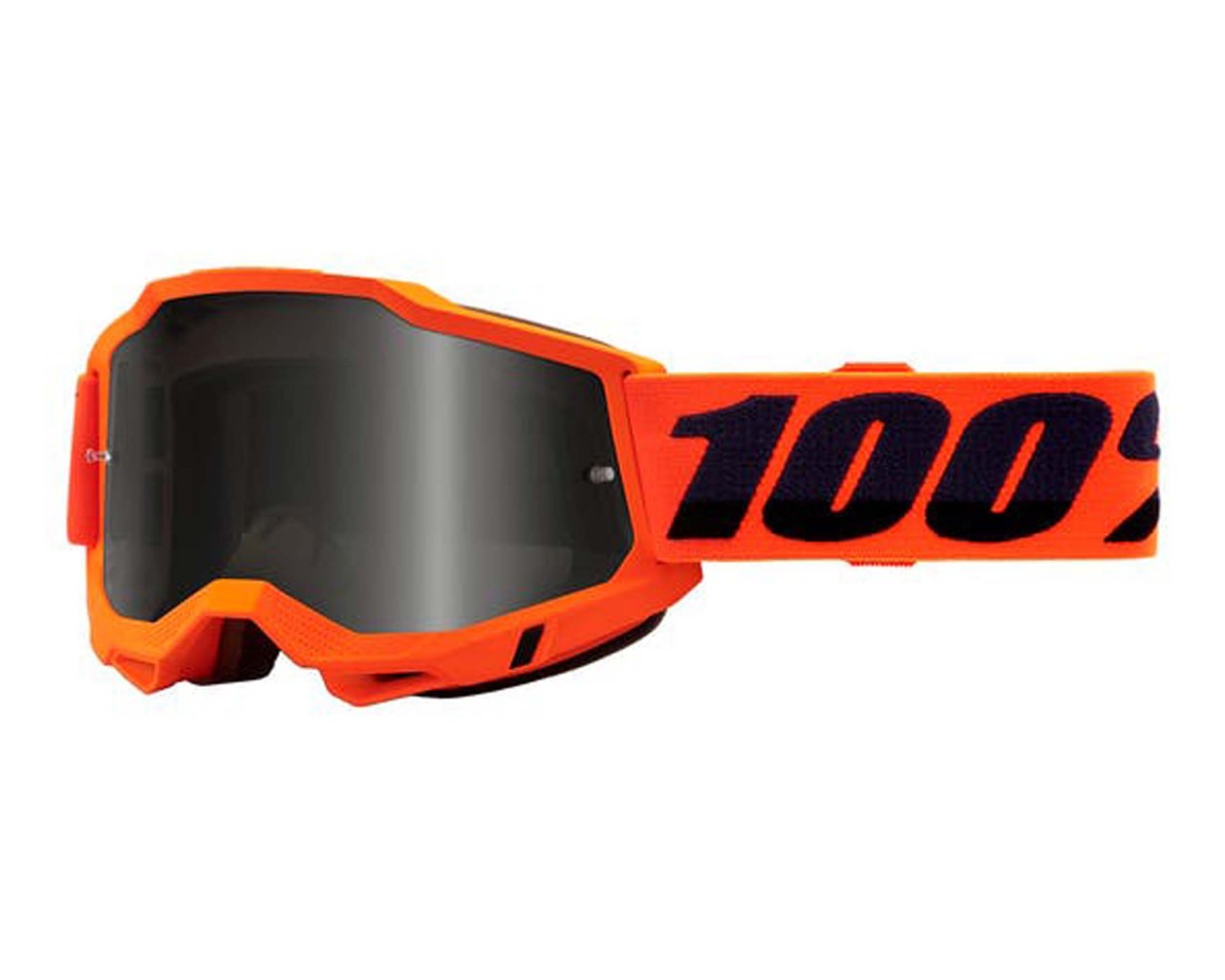 100% Accuri Generation 2 goggle - anti fog mirror lens | Neon Orange