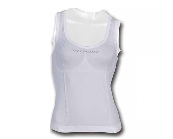 Specialized Sleeveless Womens Undershirt | white