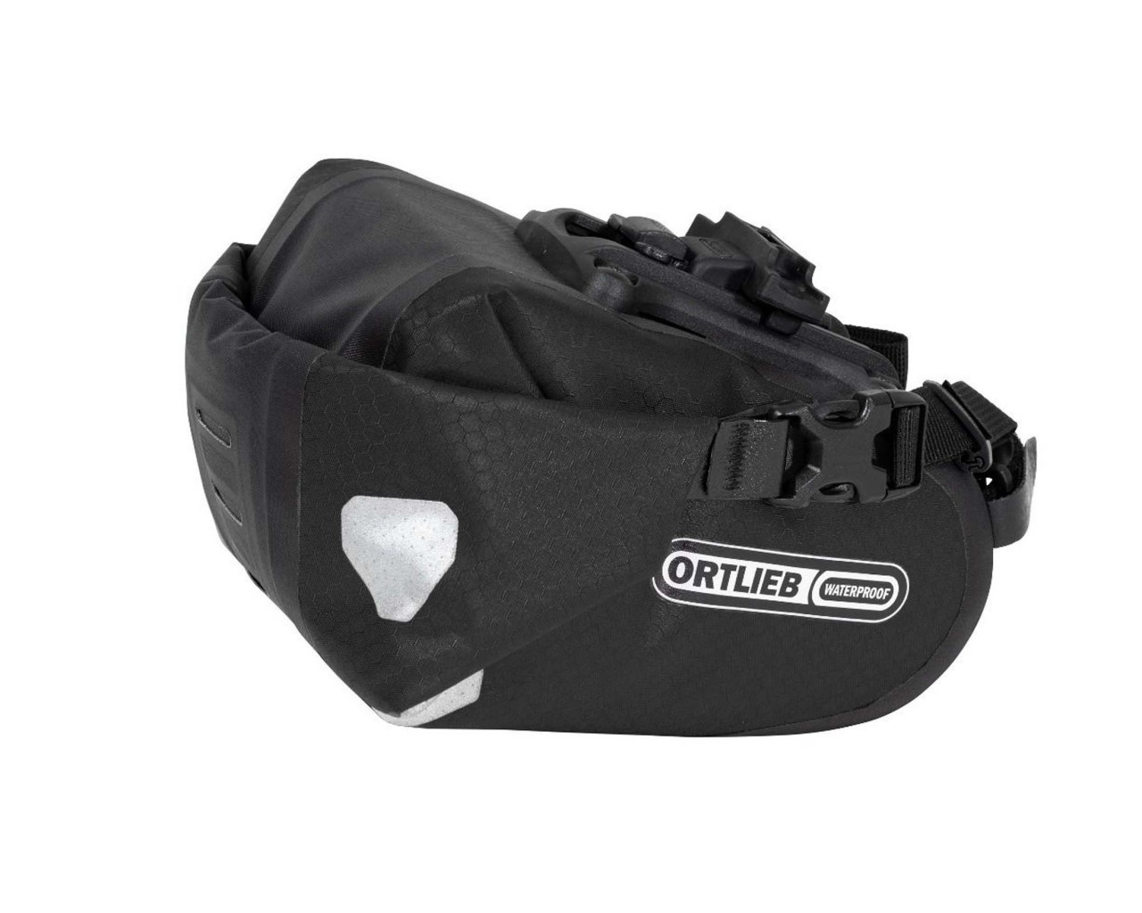 Ortlieb Saddle-Bag TWO 1.6 litres waterproof bycicle seat pack | black matt