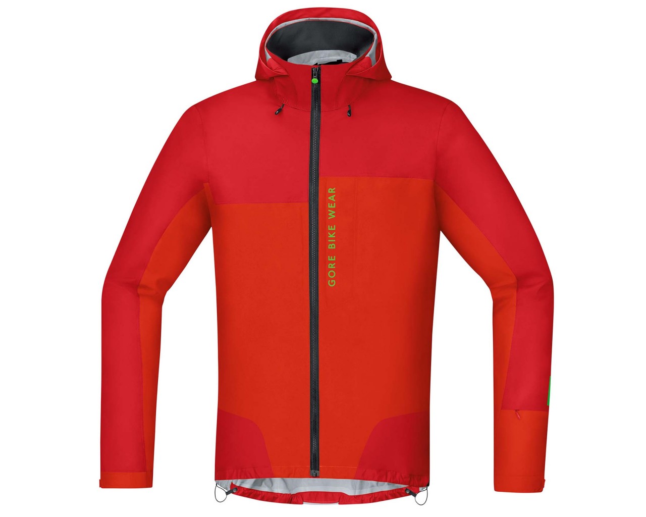 Gore Bike Wear Power Trail Gore-Tex Active Jacke Off-Road Ambitious - Passform Slim | rot-orange