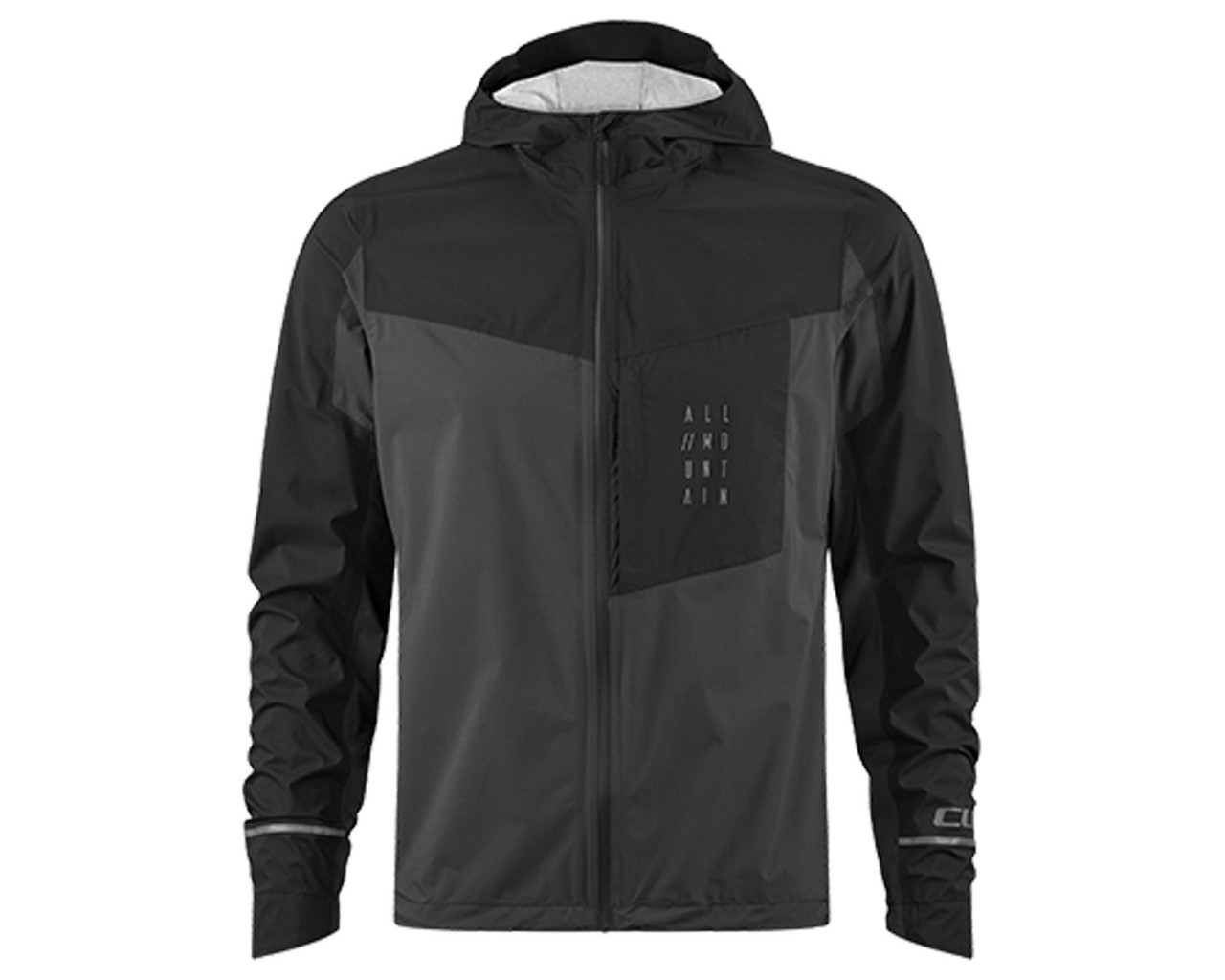 Cube All Mountain Storm Jacket | black n grey