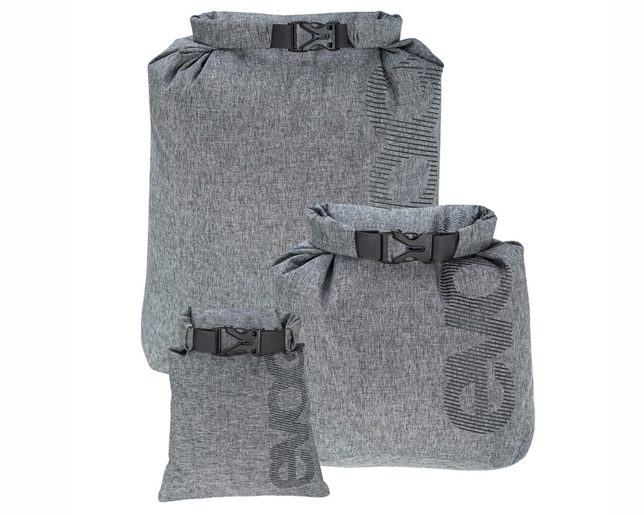 Evoc Safe Pouch Set Waterproof Beutel Set für Kleinteile | black-heather grey