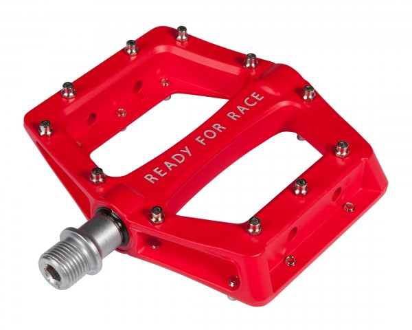 Cube Pedals Flat RACE | red