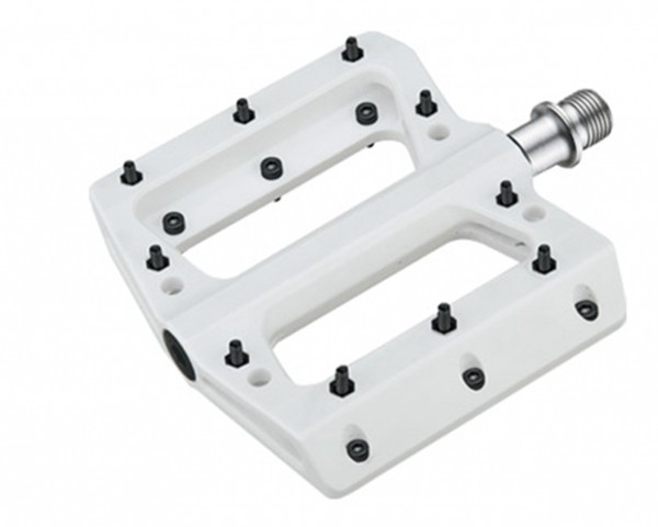 Cube RFR Pedals Flat ETP | white