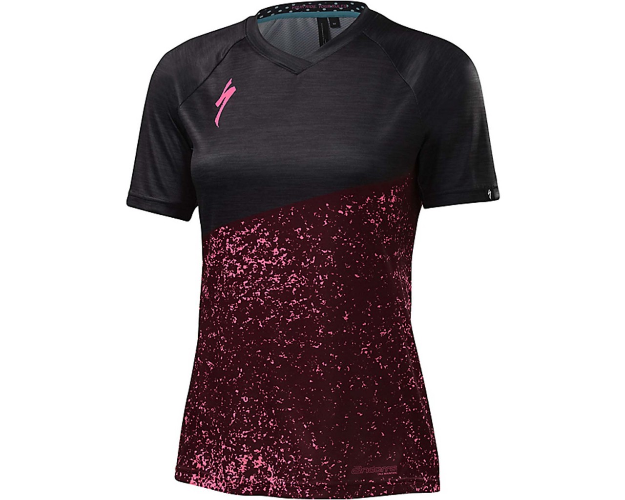 Specialized Andorra Comp Womens Jersey short sleeve | burgundy