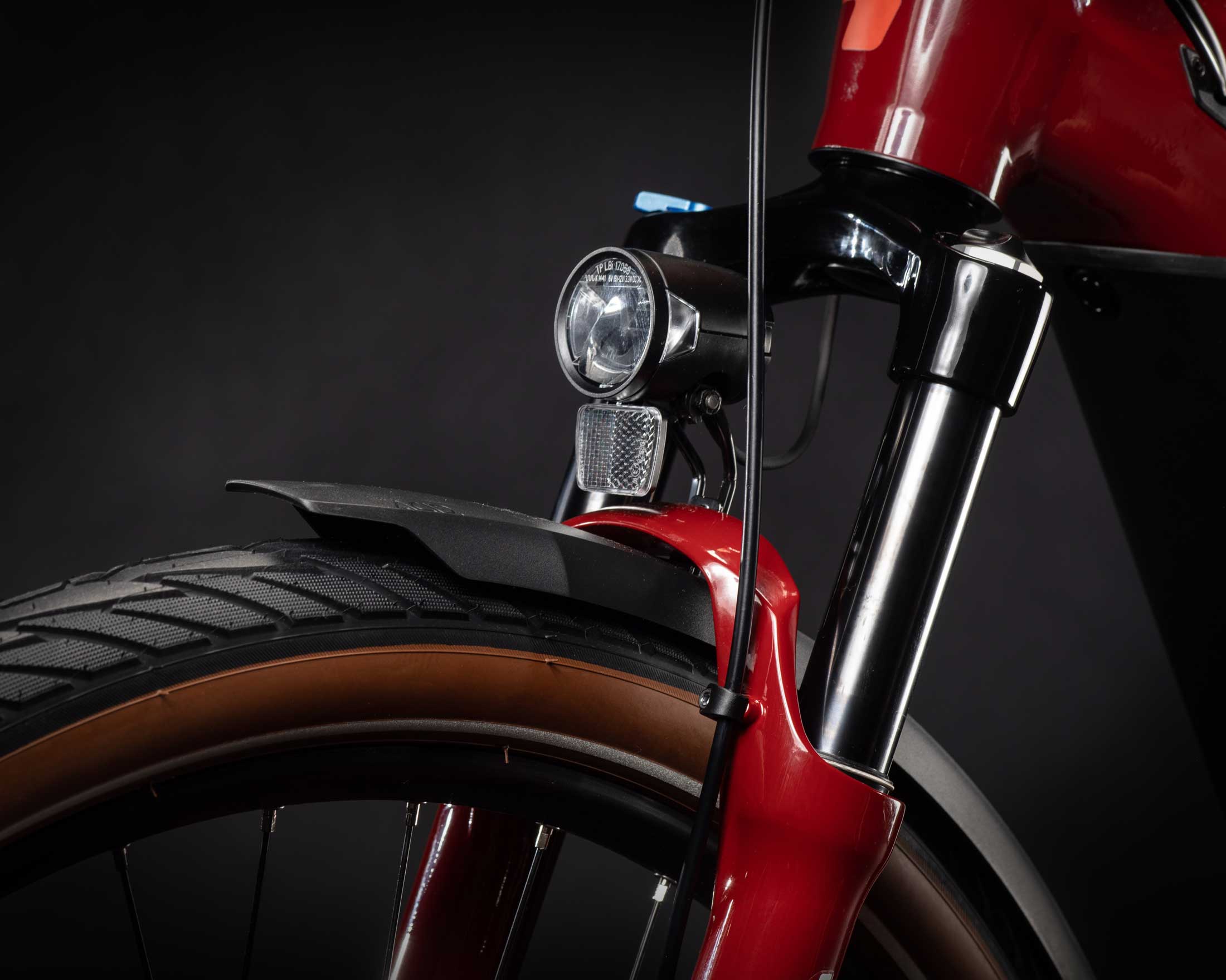 H3 Fahrrad Mini-Glocke Alu Rot 