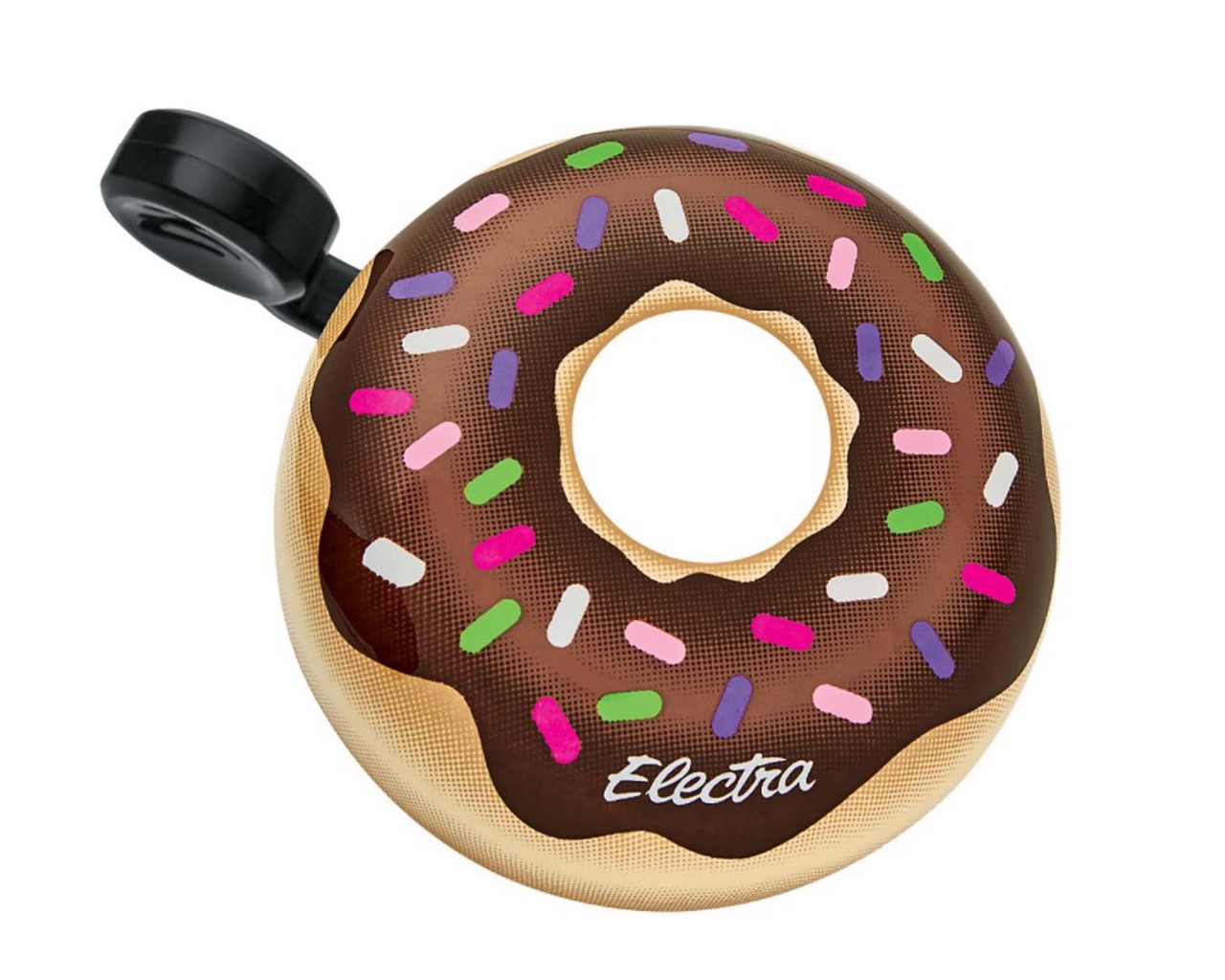 Electra Donut Domed Ringer Bike Bell | brown