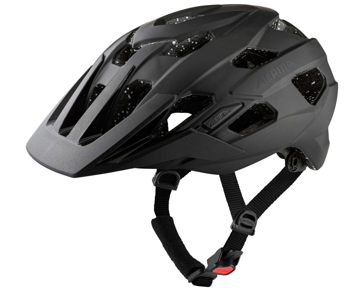 Alpina Anzana Tocson MTB Bike Helmet | black matt