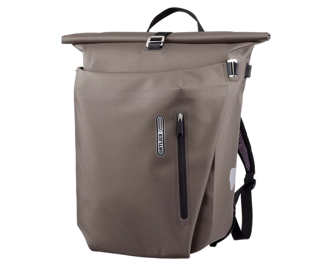 Ortlieb Vario QL2.1 - 20 litres waterproof Backpack-Bag Hybrid | dark sand