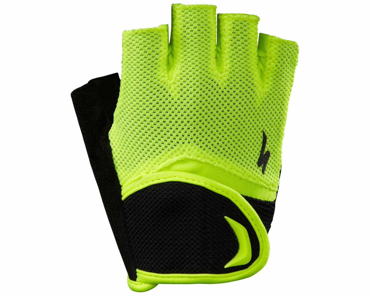 Specialized BG Kinder kurzfinger Handschuhe | black-neon yellow