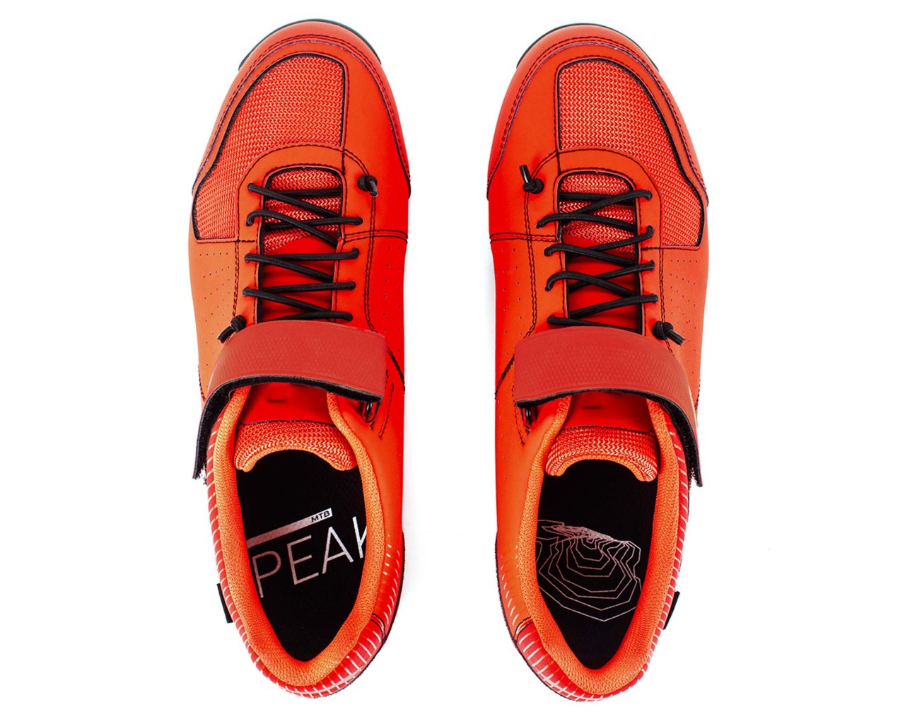 Cube MTB Shoes PEAK | red