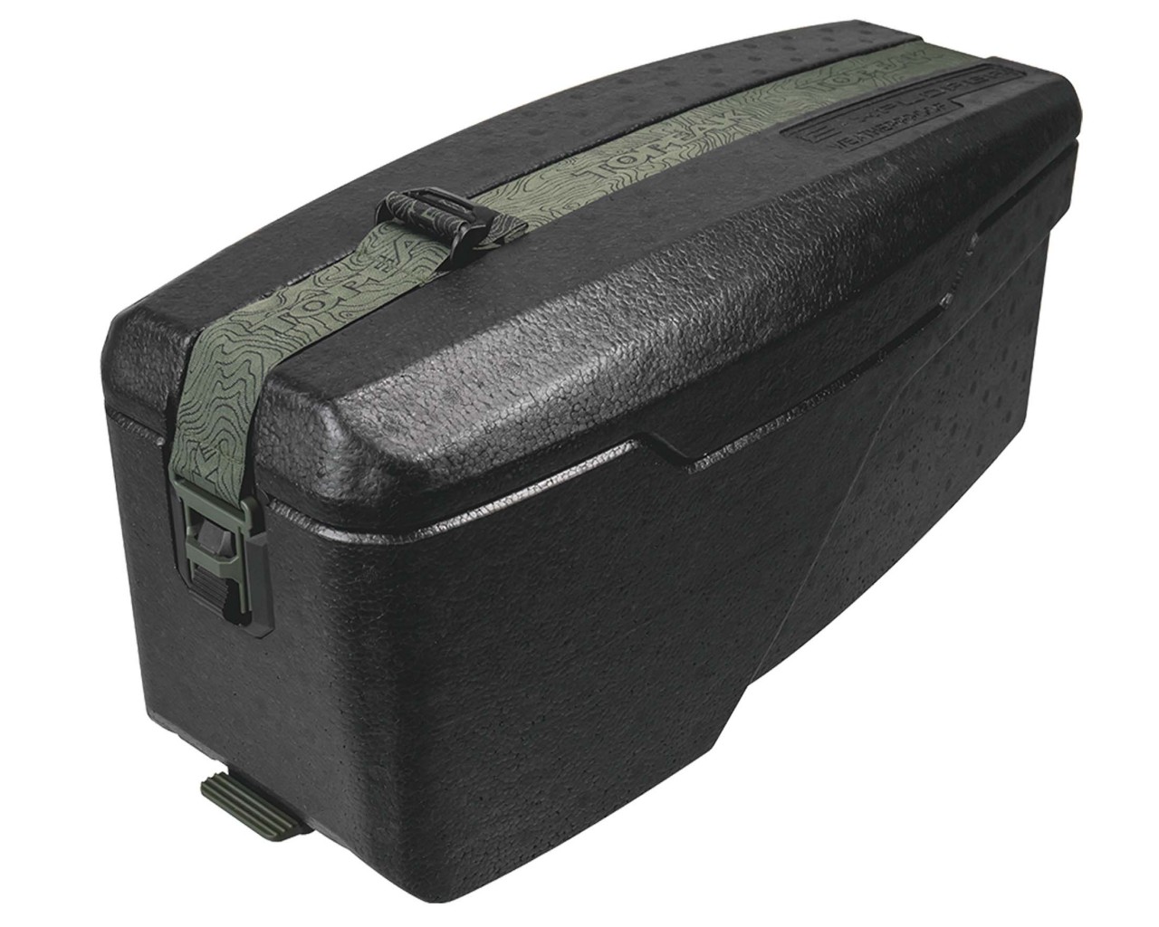 Topeak E-Xplorer TrunkBox - Carrier Box for Battery and Spare | black