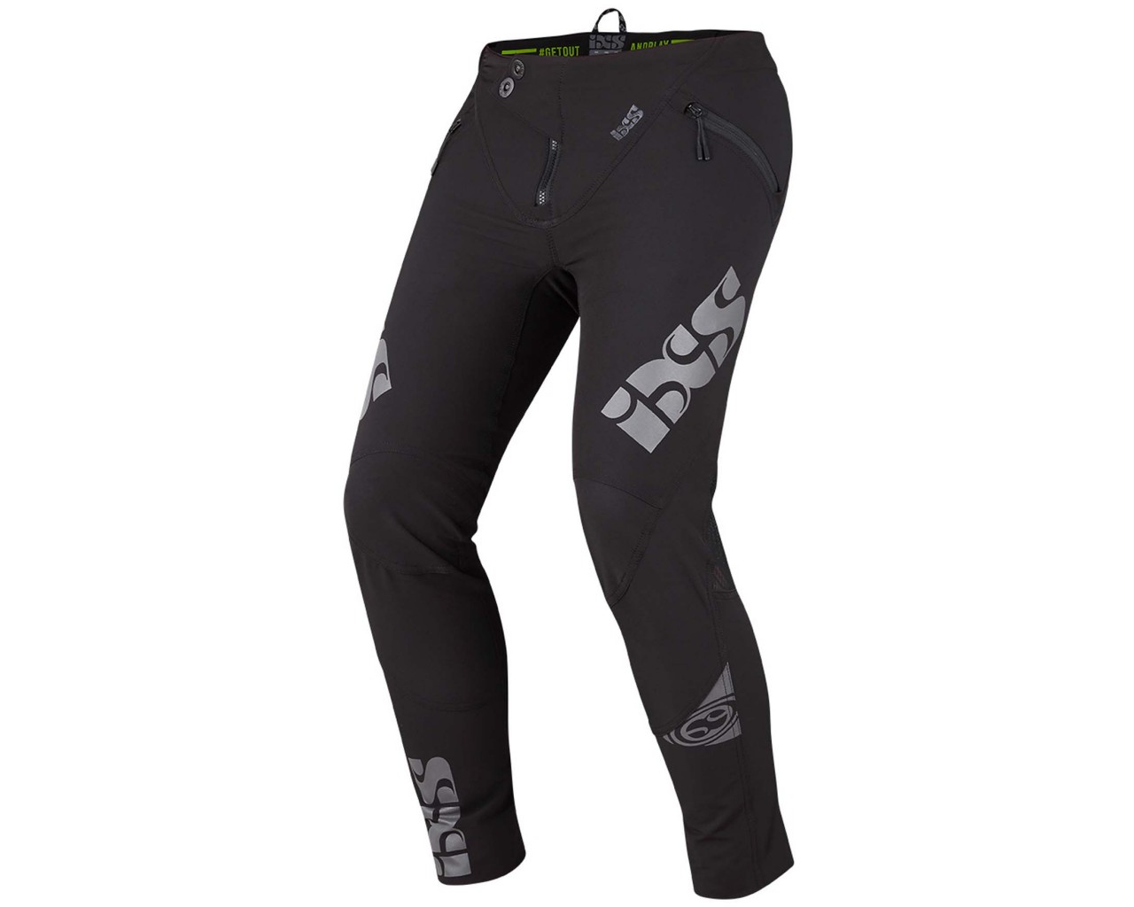 iXS Trigger Pants | black-graphite