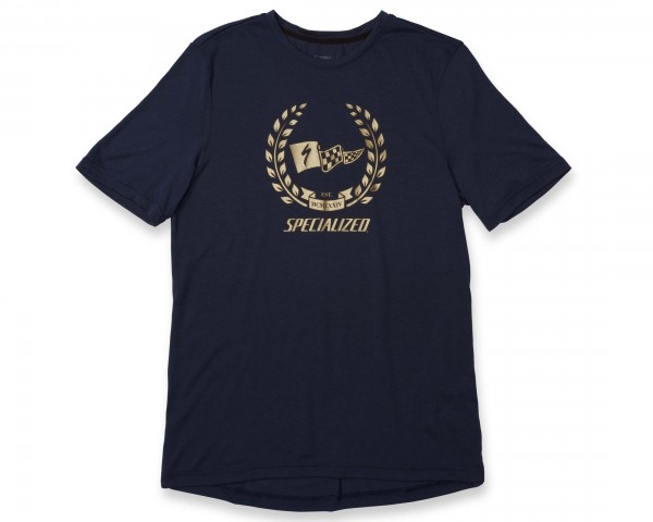 Specialized Drirelease Champion Tee | navy-gold