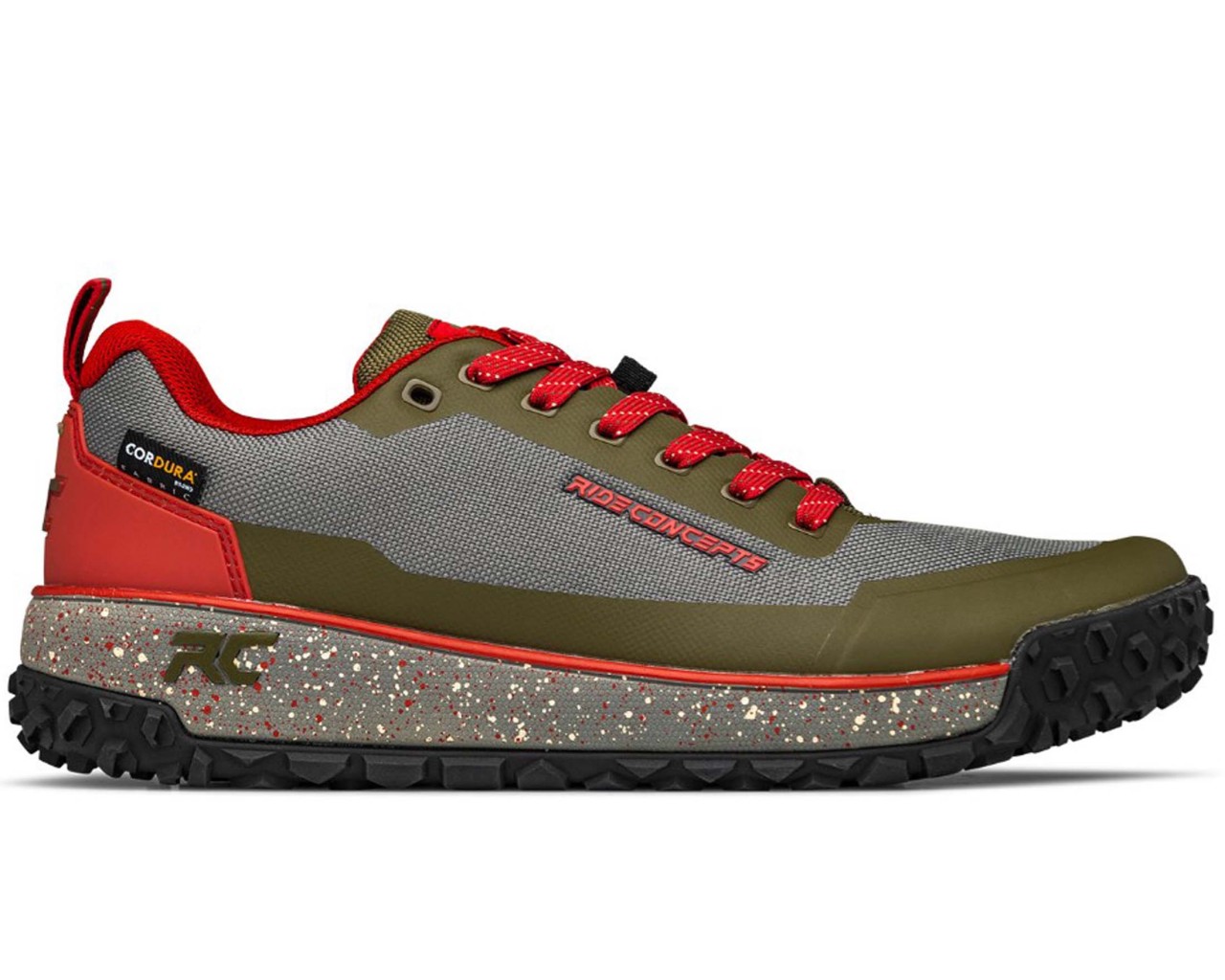 Ride Concepts Tallac Flat MTB-Shoes | charcoal-oxblood