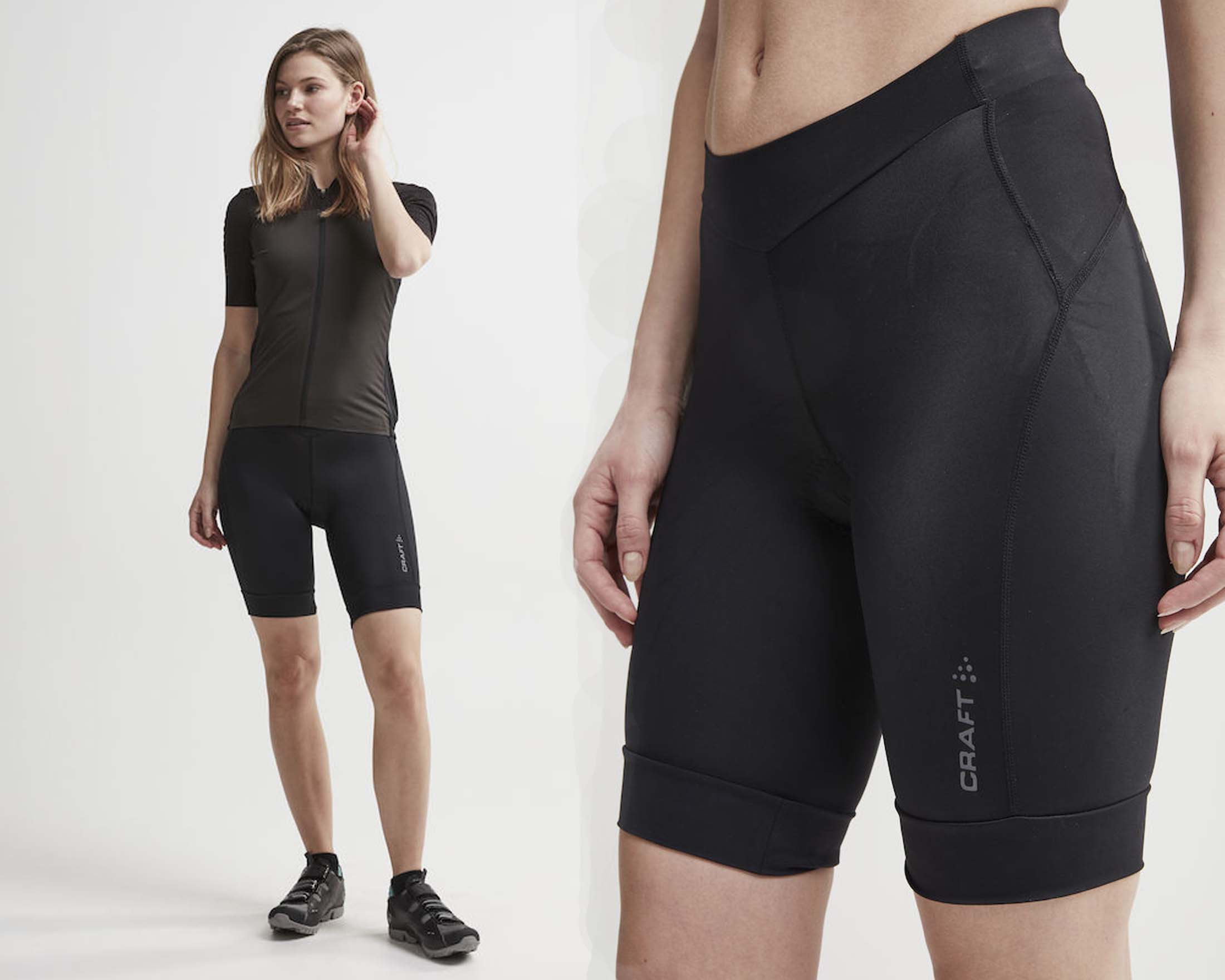 Craft Women Shorts | black | Women short | Pants | Bike Clothing | nanobike