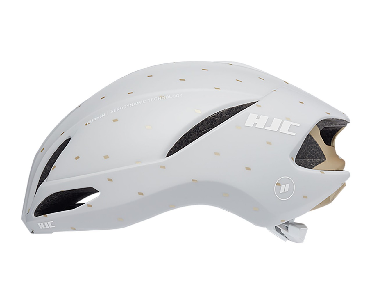 HJC Furion 2.0 Rennrad Helm | matt off white-gold