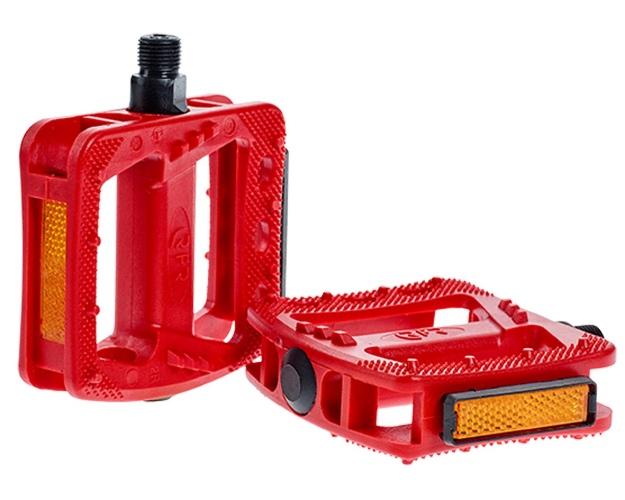 Cube RFR Pedals Flat HQP CMPT | red