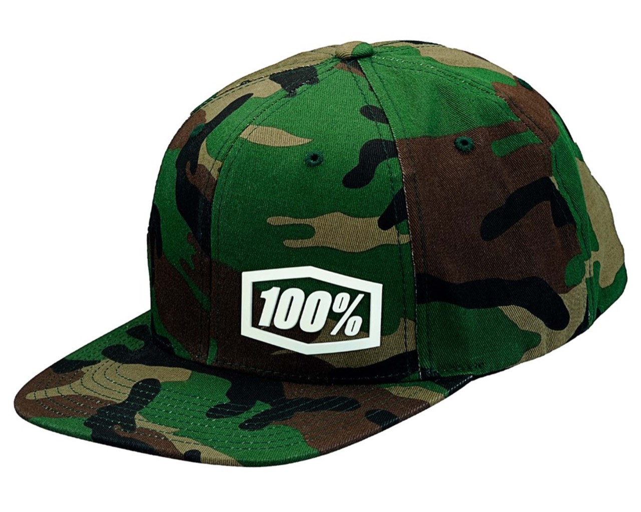 100% Machine LYP Fit Snapback Hat | camo