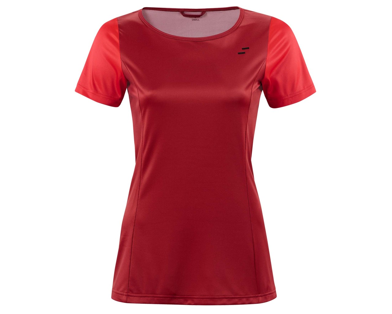 Cube Square WS Womens Round-Neck Jersey Sport short sleeve | red