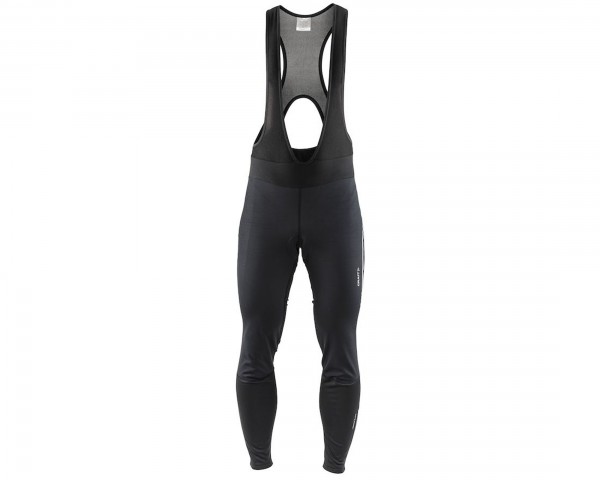 Craft Ideal Pro Wind Bib Tights mit Pad | black