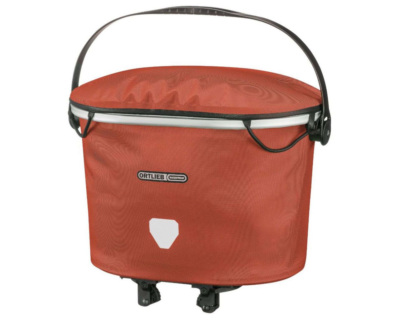 Ortlieb Up-Town Rack - 17.5 litres waterproof Carrier Basket | rooibos