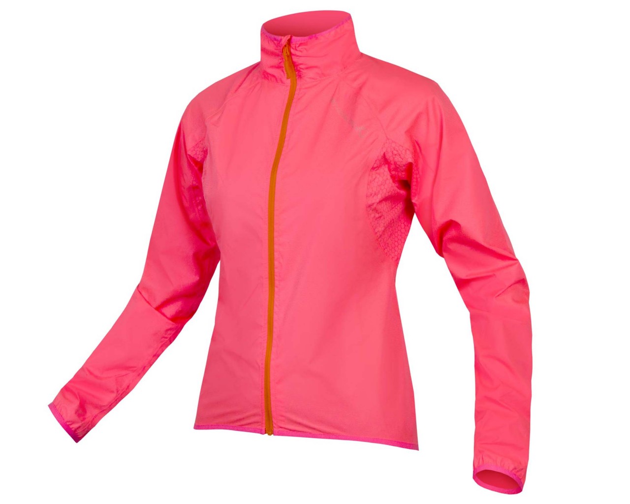 Endura Womens Xtract waterproof jacket | hi-viz pink