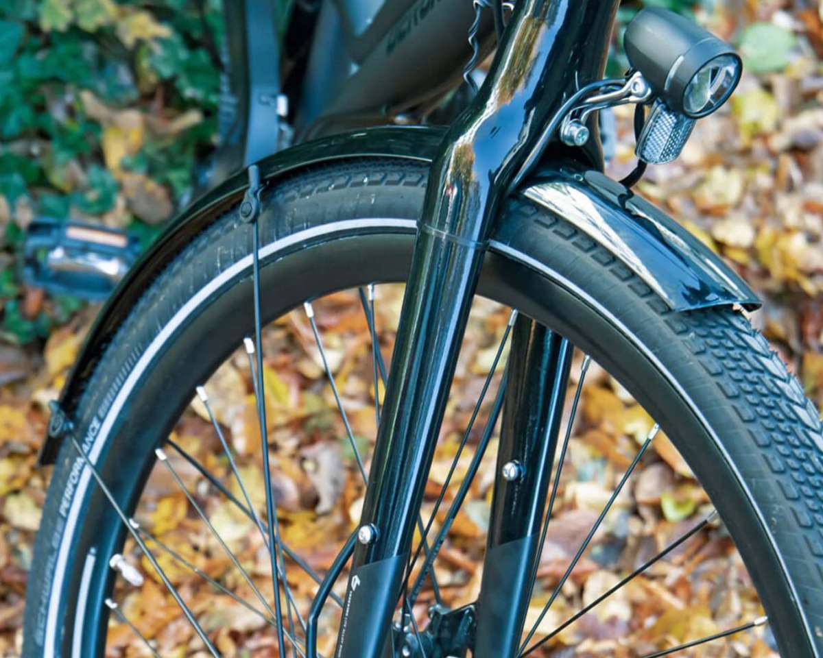 SKS Bluemels Basic 28 Gravel Trekking Mudguards 45mm black gloss Trekking Mudguards Mudguards Bike Accessories nanobike