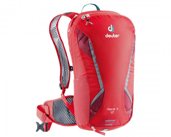 Deuter Race X 12 litres Bike backpack | chili-cranberry